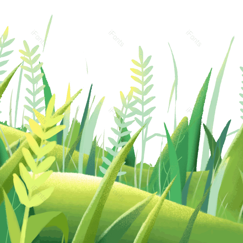 芒种图片,小满元素,夏天PNG,卡通插画免抠素材